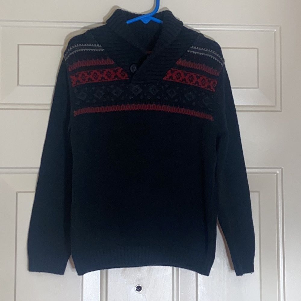 10/$50 Vintage Retrofit Brand Boys Sweater Size 7 L